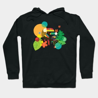 Organic Abstraction Hoodie